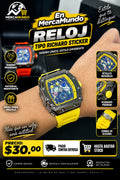 Reloj Tipo Richard Sticker