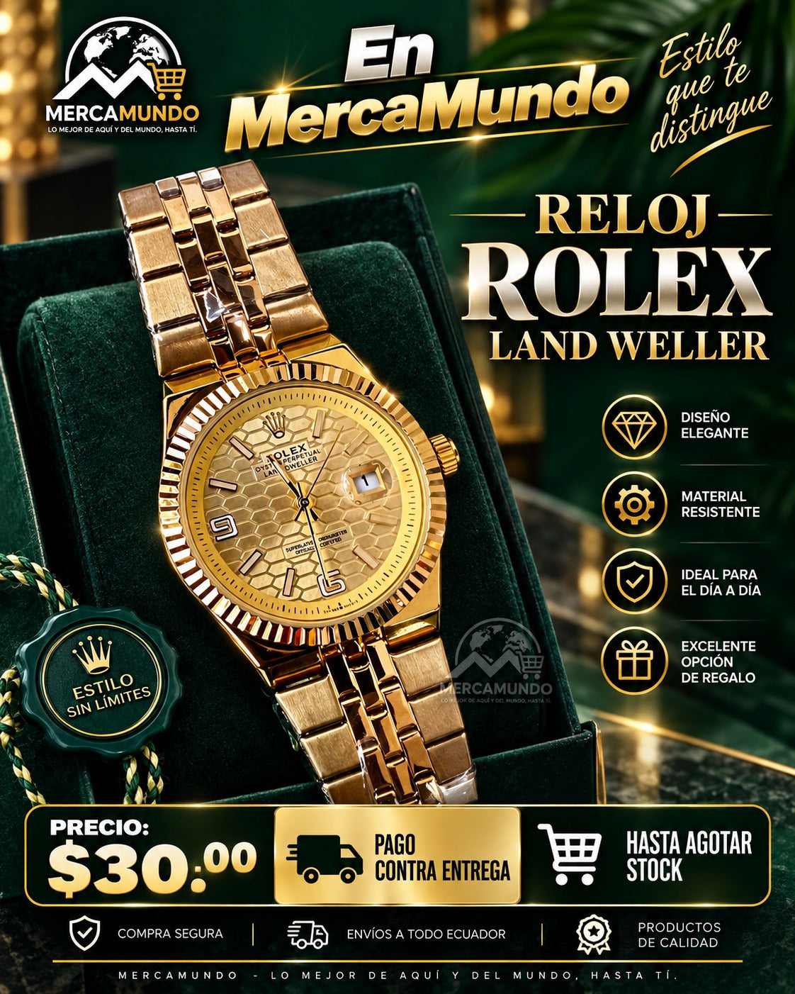 Reloj Rolex Land Weller