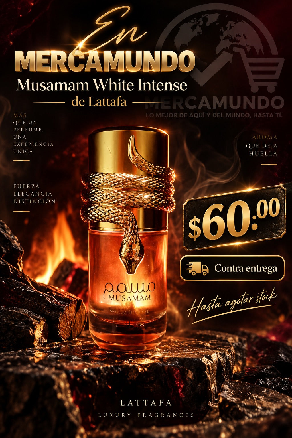 Perfume Musamam White Intense de Lattafa