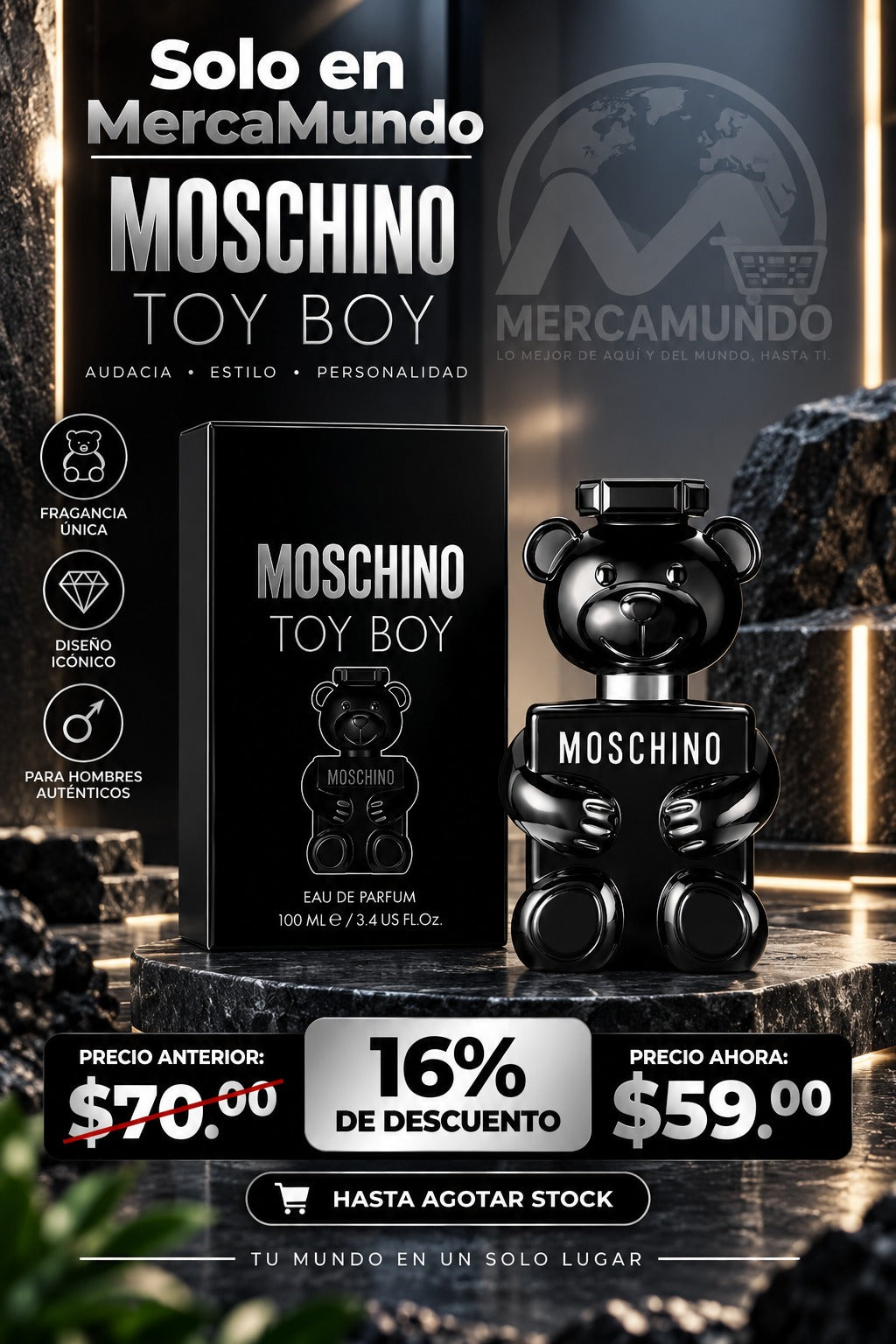 Perfume Toy Boy de Moschino