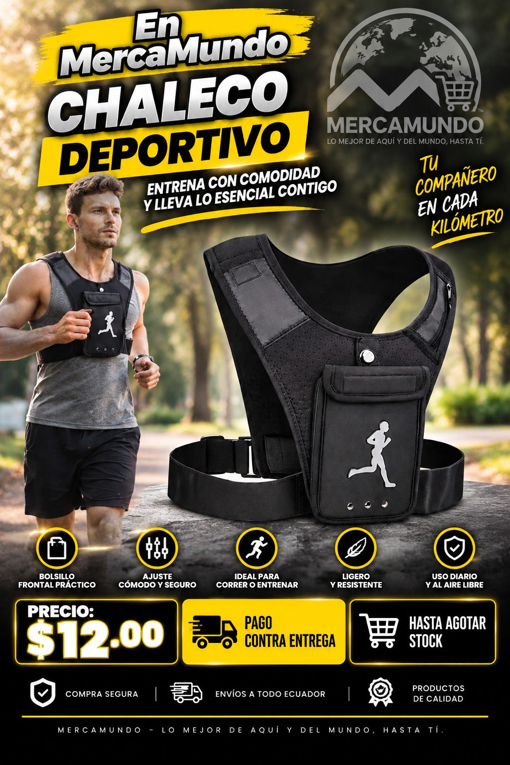 CHALECO DEPORTIVO