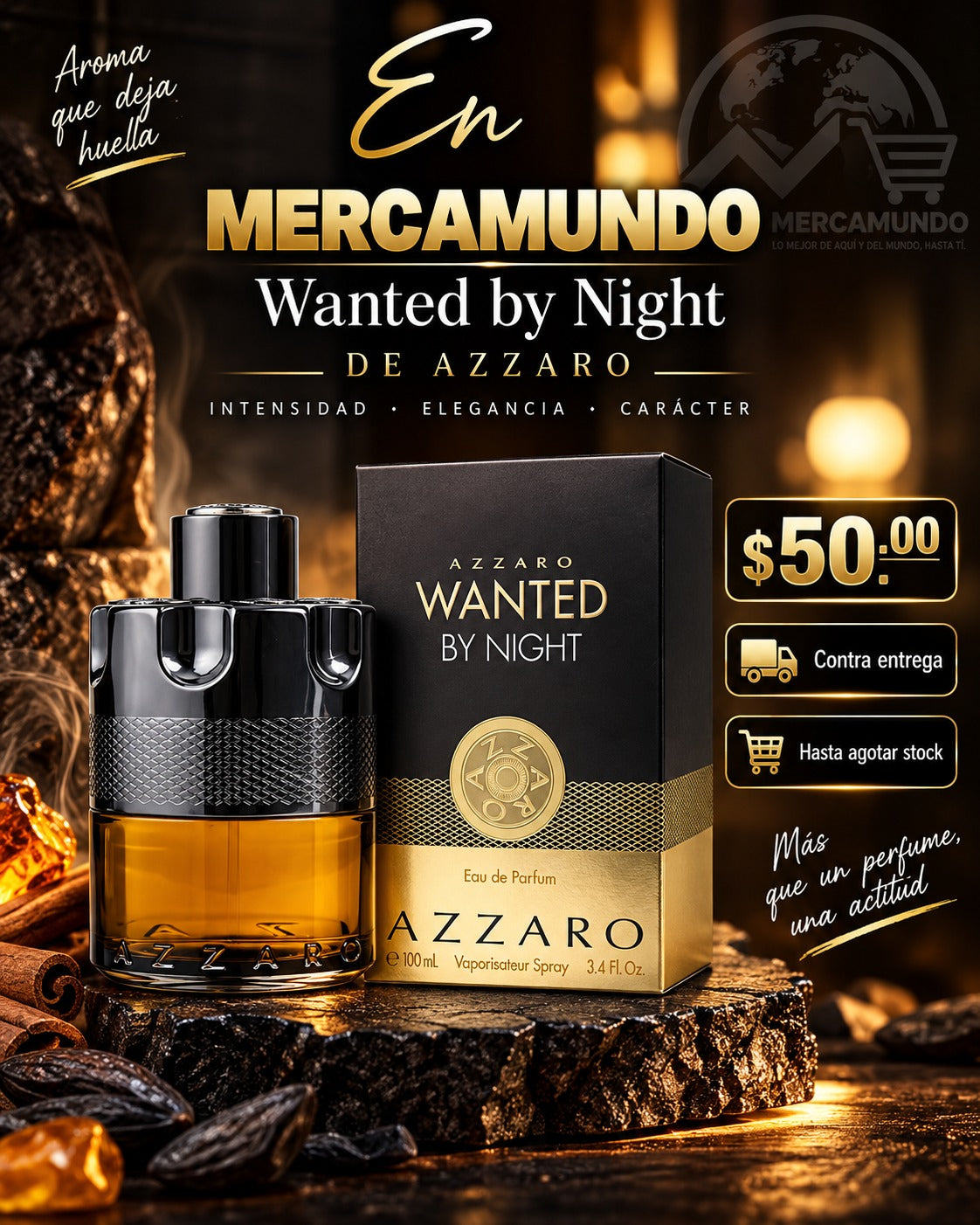 Perfume Wanted by Night de Azzaro