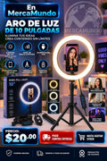 Aro de Luz de 10 Pulgadas