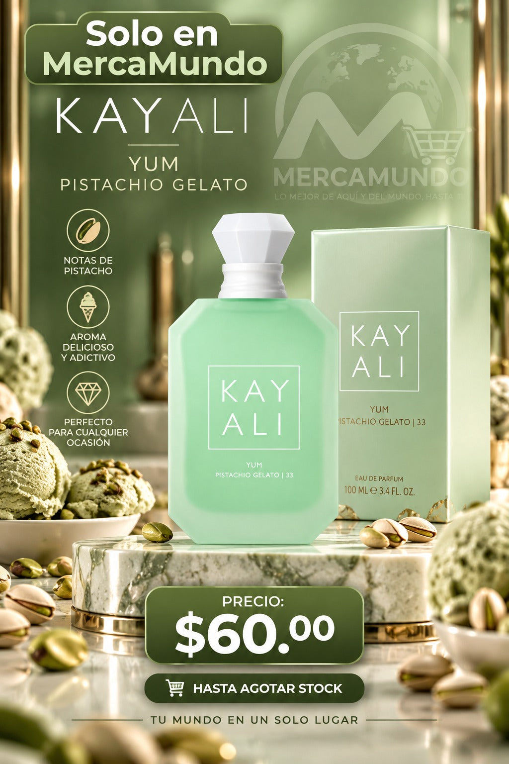 Perfume Yum Pistachio Gelato