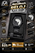 Reloj Black Árabe con Desarmador
