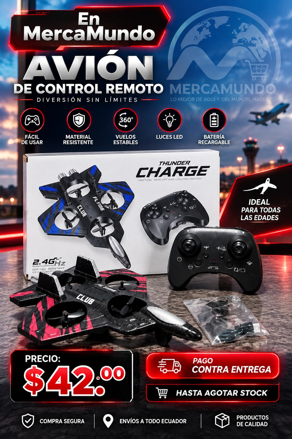 Avión de Control Remoto
