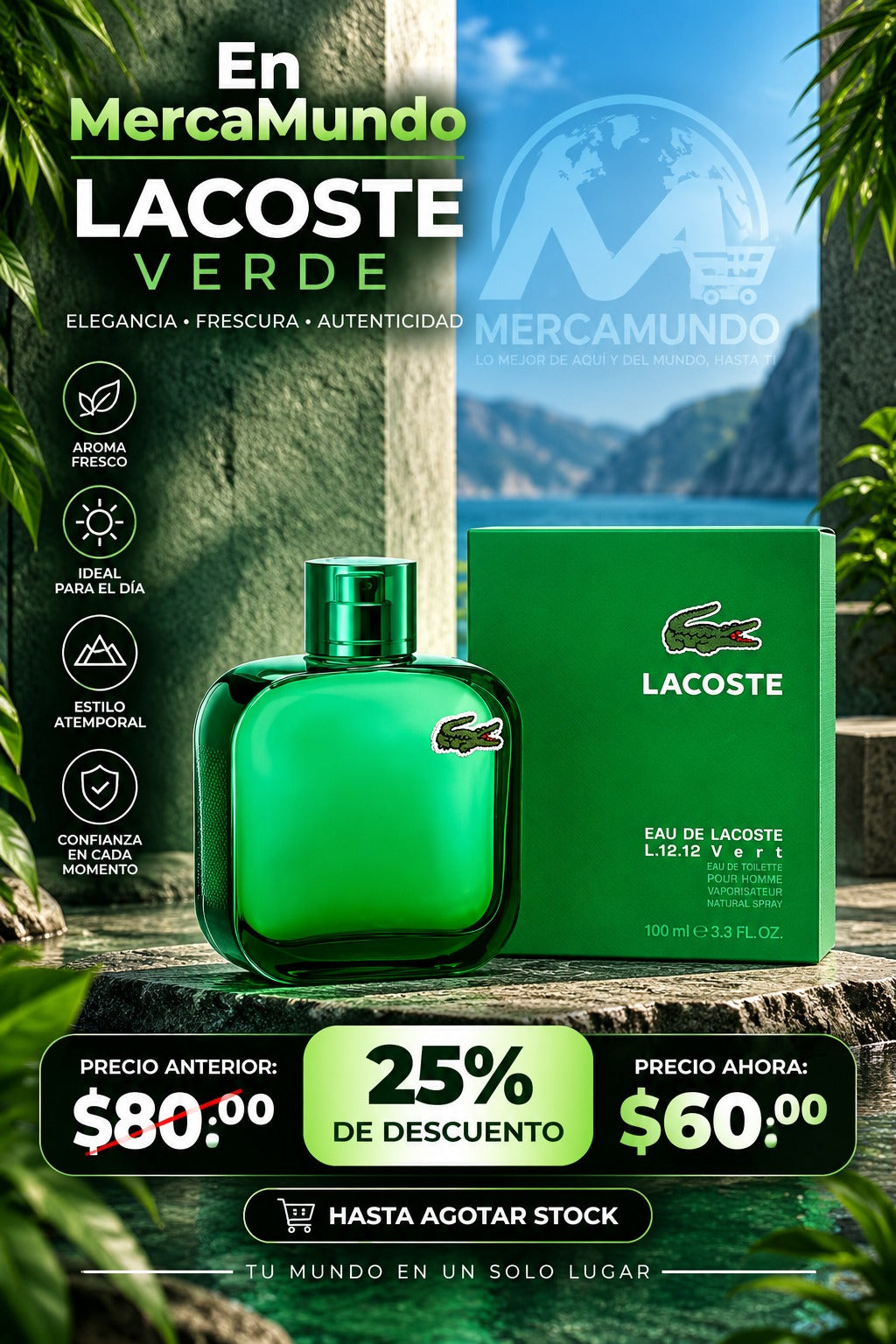 Perfume Lacoste Verde