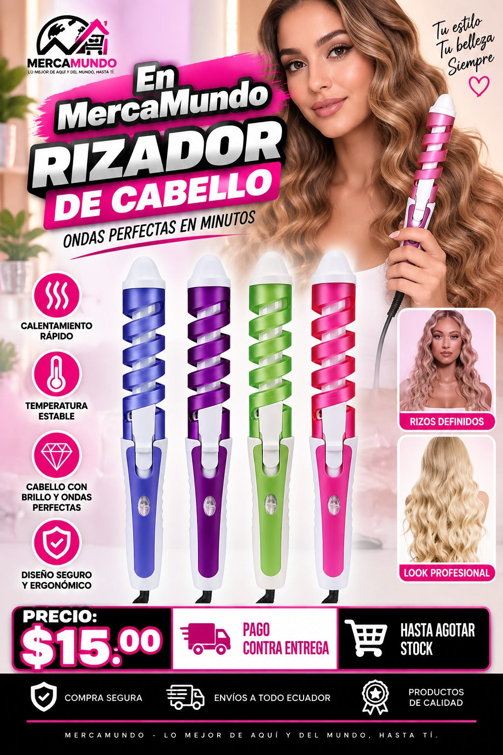 Rizador de cabello