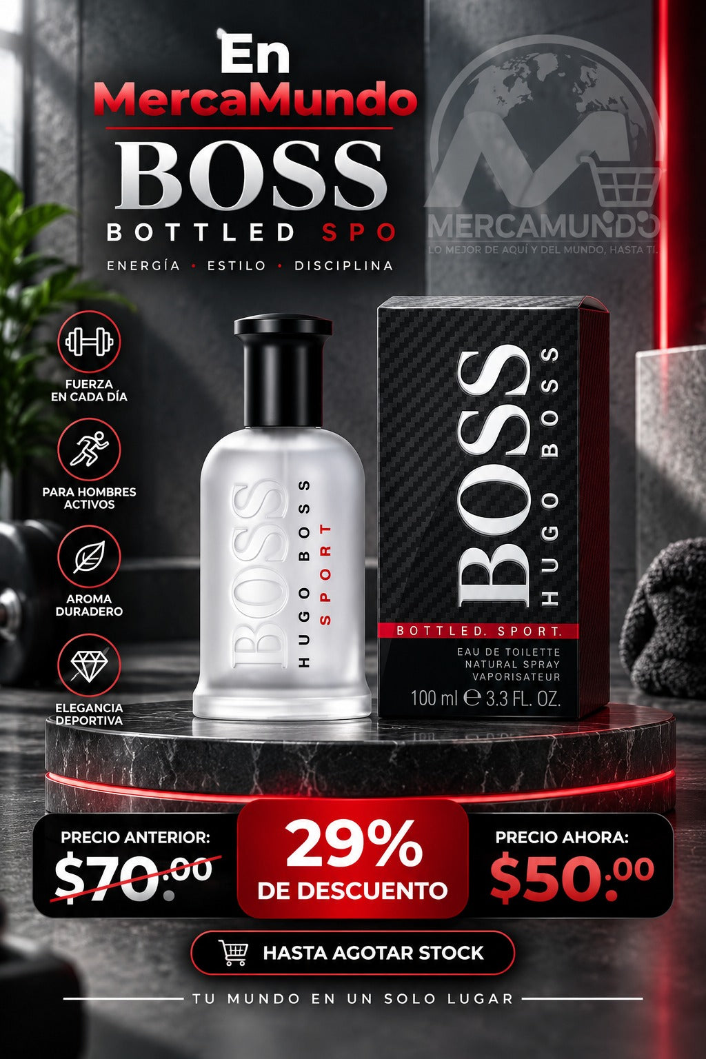 Perfume Boss Bottled Sport