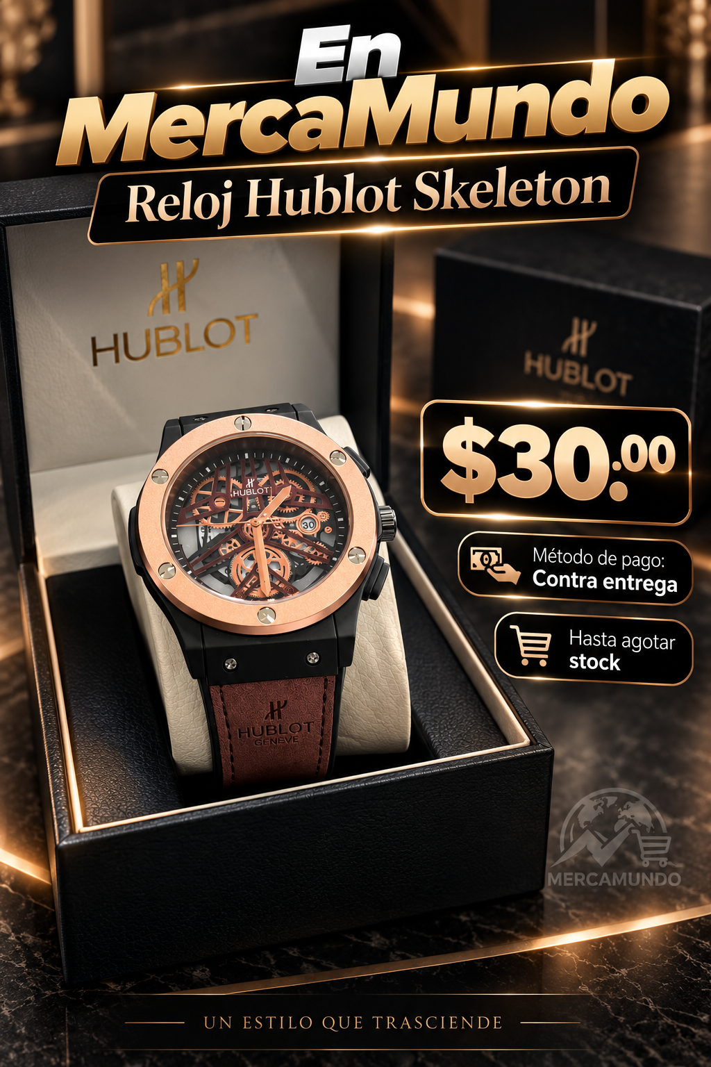 Reloj Hublot Skeleton