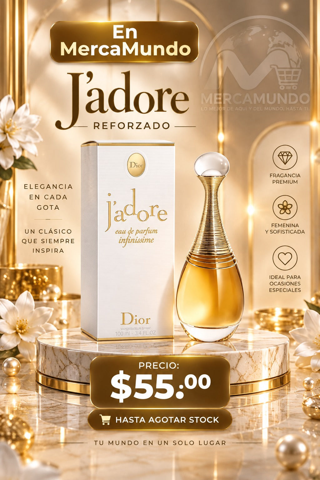 Perfume J'adore Reforzado