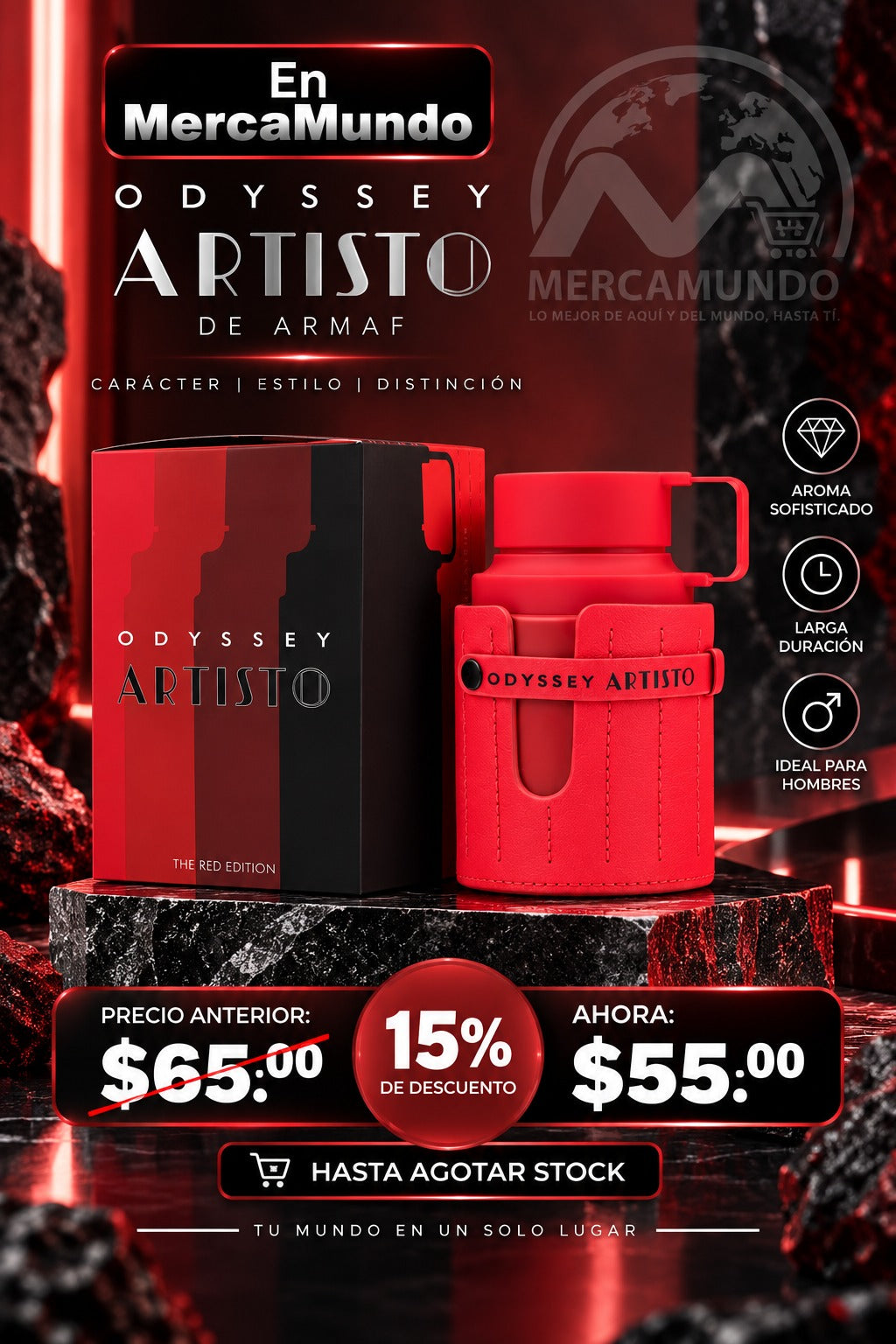Perfume Odyssey Artisto de Armaf
