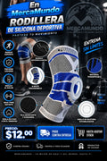 Rodillera de Silicona Deportiva