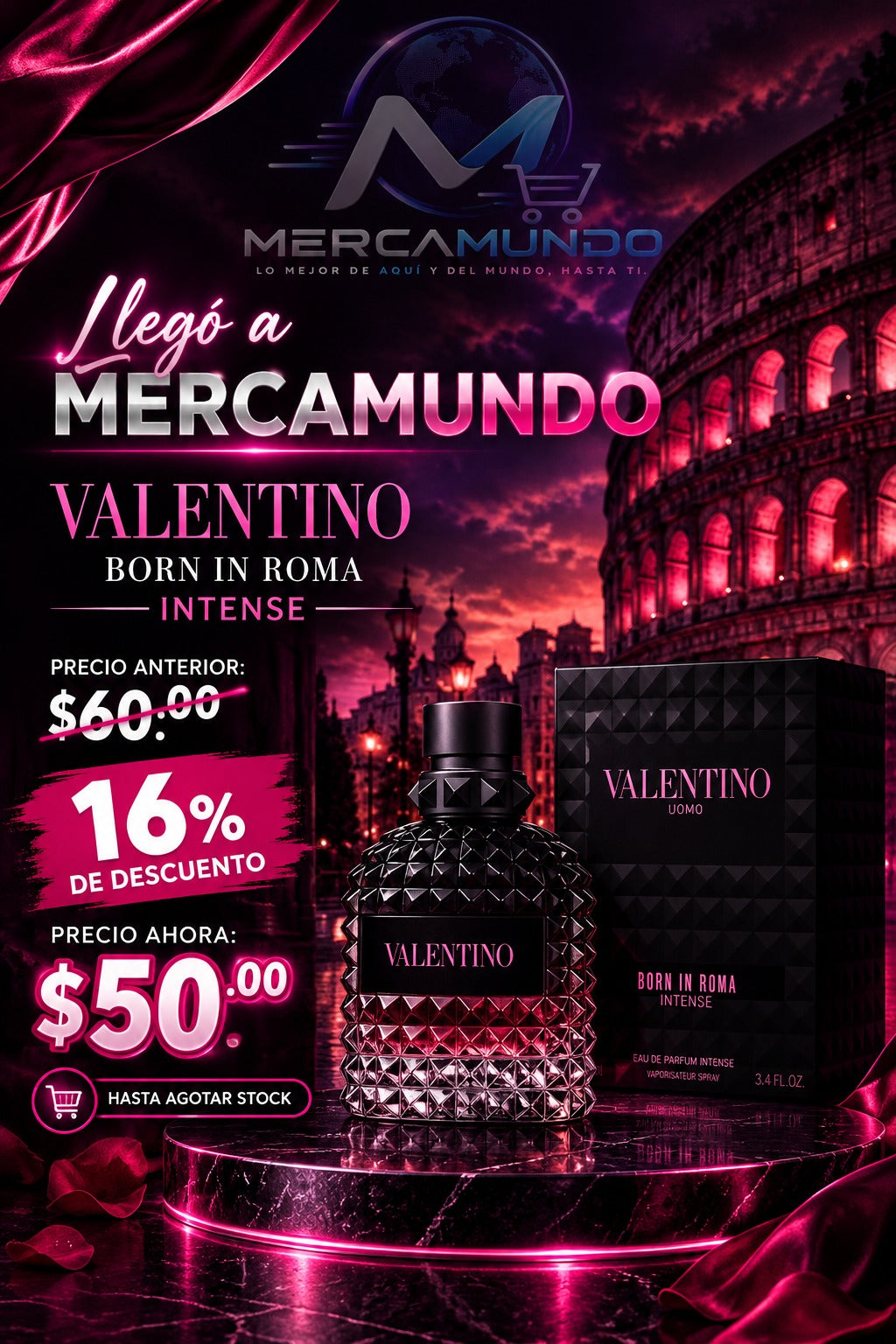 Perfume Valentino Born in Roma Intense